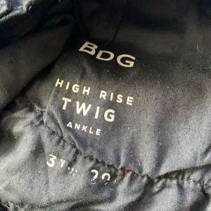 BDG black jeans urban outfitters